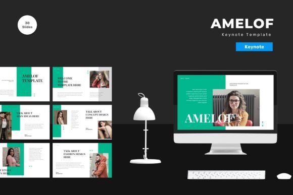 Amelof Keynote Template: A Flexible Design Tool