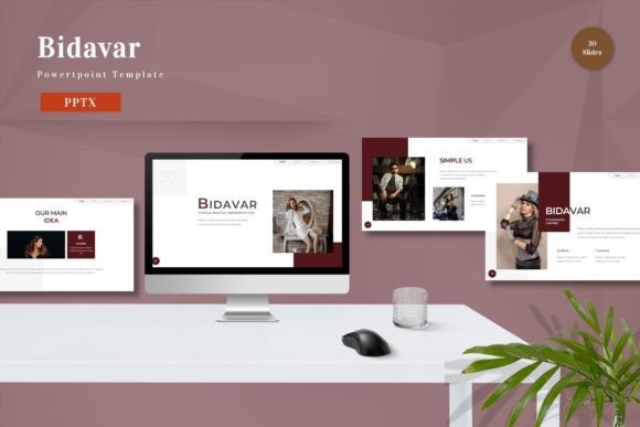 Bidavar - Powerpoint Template: A Comprehensive Solution for Professional Presentations
