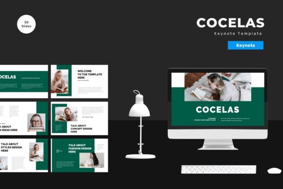 Cocelas Keynote Template: Design Smarter