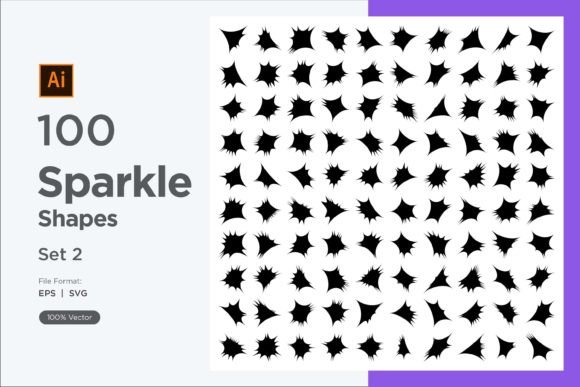 Elevating Visual Design with Contemporary Sparkle Vector Symbols