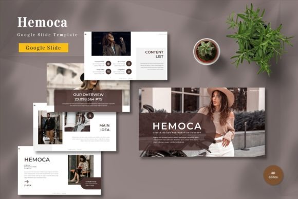 Evaluating the Hemoca Google Slide Template for Professional and Personal Presentations