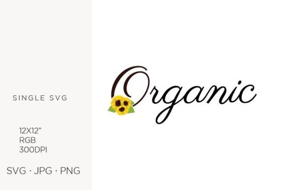 Organic Sunflowers: Versatile SVG Art for Creators