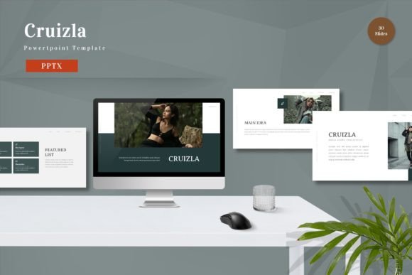 Strategic Communication and Visual Clarity with Cruizla - Powerpoint Template