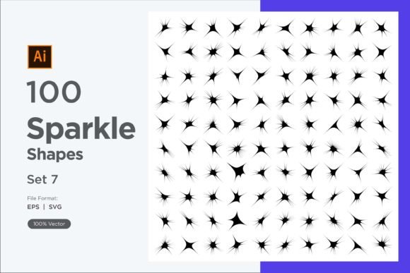 Strategic Visual Impact: Leveraging Sparkle Shape Symbol Sign V2-100 -7 for Brand Clarity