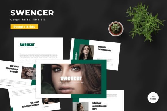 Streamline Your Presentations with the Swencer Google Slide Template
