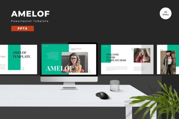 Streamlining Your Visual Communication with Amelof - Powerpoint Template