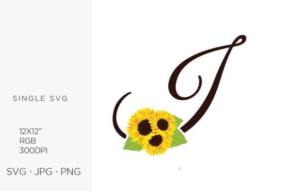 Sunflowers Letter I: Creative Design Ideas