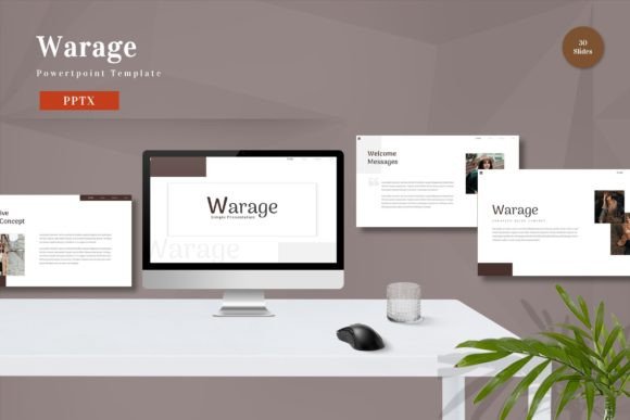Warage PowerPoint Template: A Versatile Design Solution
